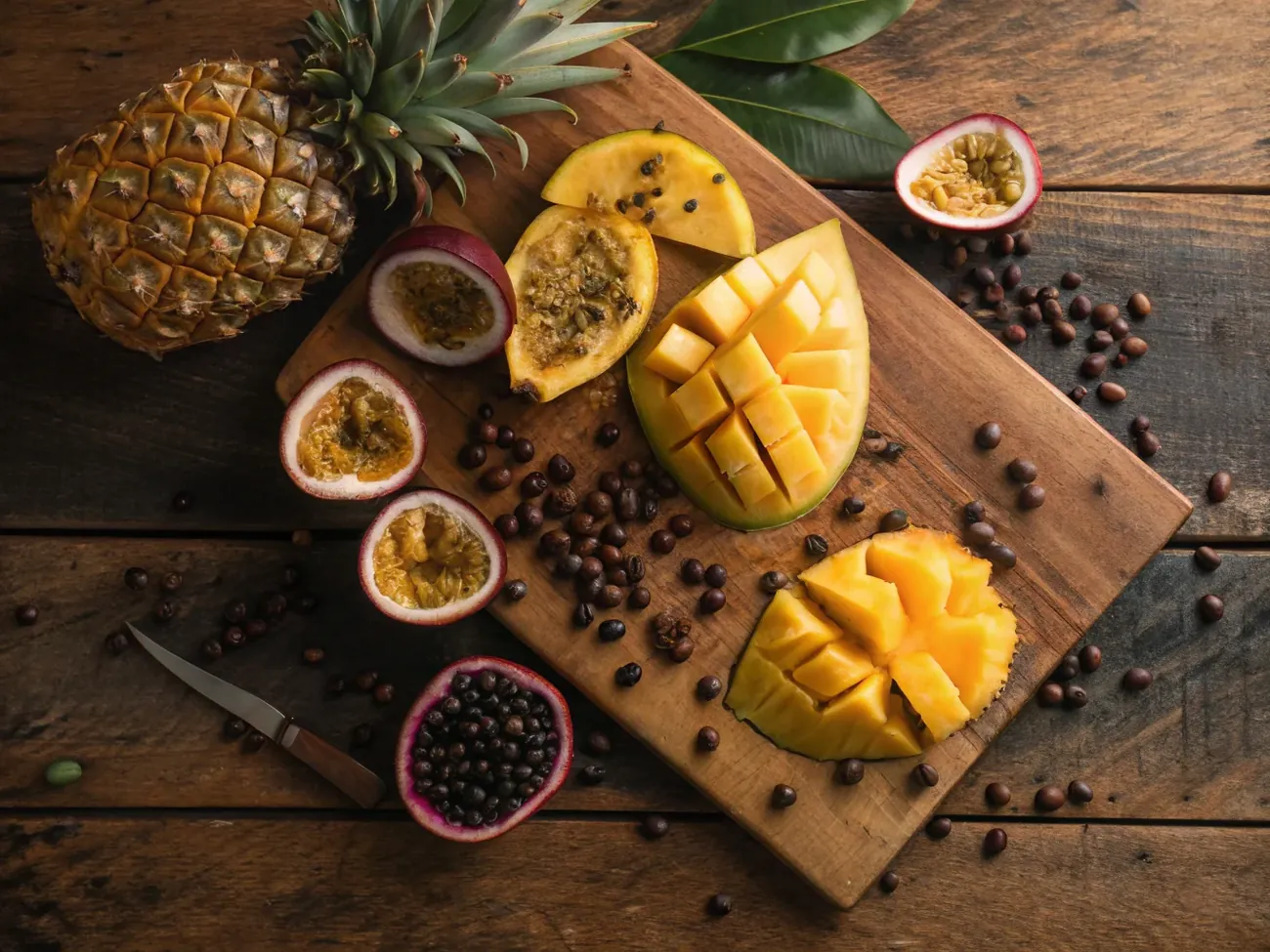 🥭 Тропические фрукты