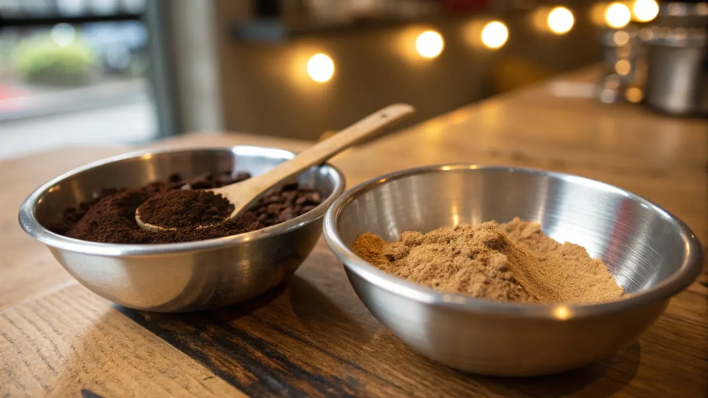 1. Засыпать смесь и залить водой
