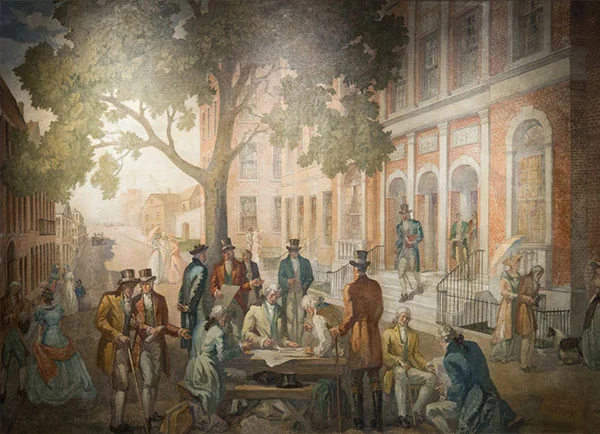 Рождение Нью-Йоркской фондовой биржи — 1792