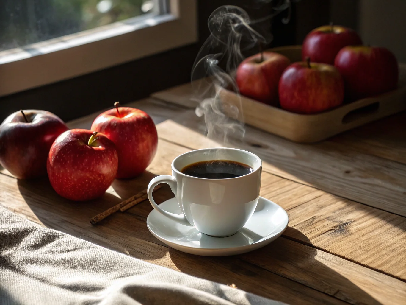 🍎 Красное яблоко