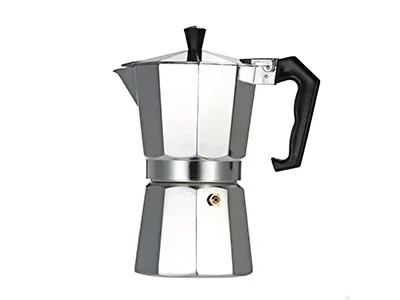 Алюминиевая гейзерная кофеварка — классический Bialetti